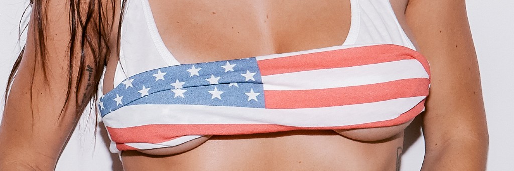 salacious fourth of july celebrations flag bikini keisha grey